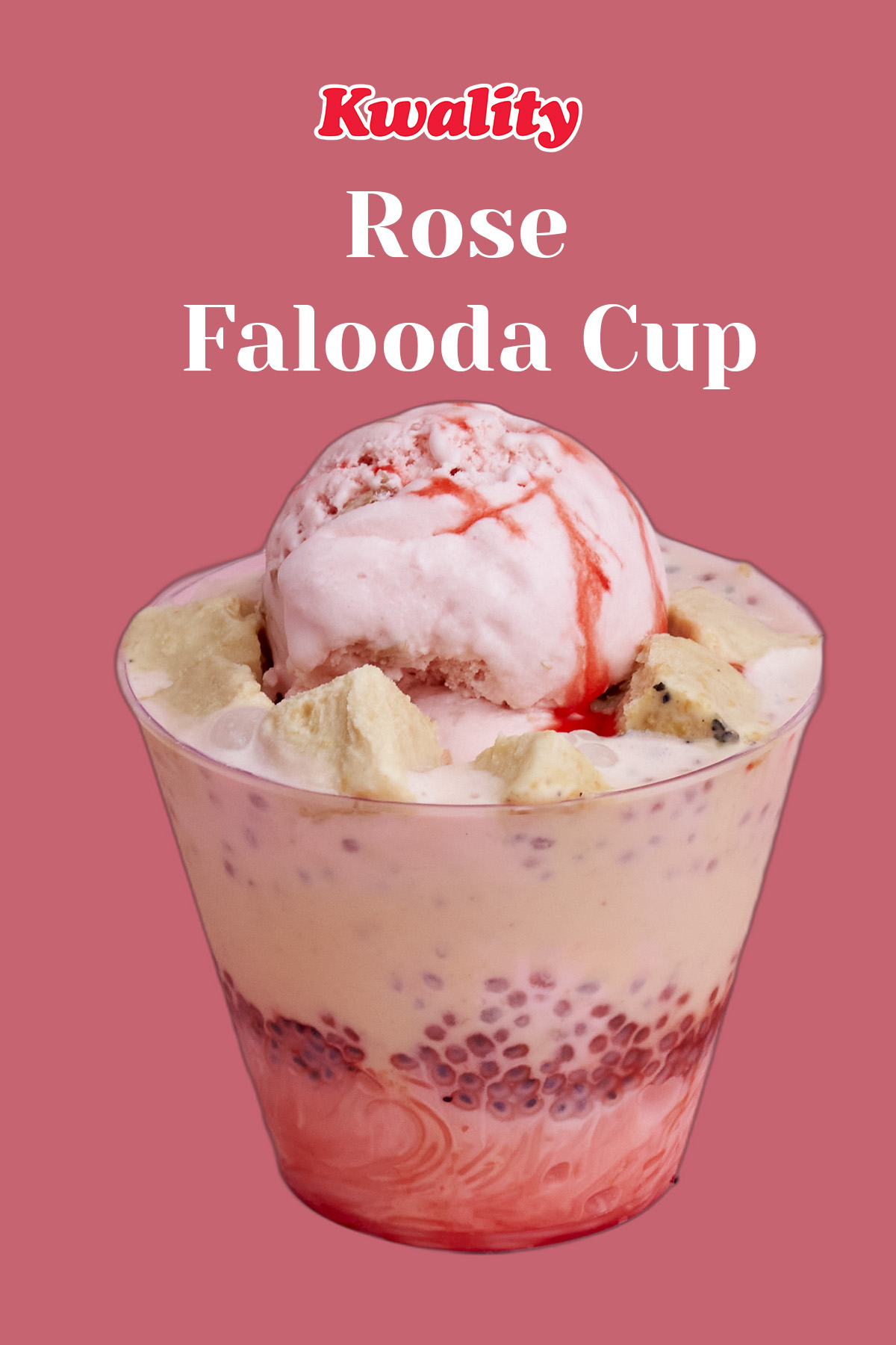 Falooda at Kwality Ice Cream