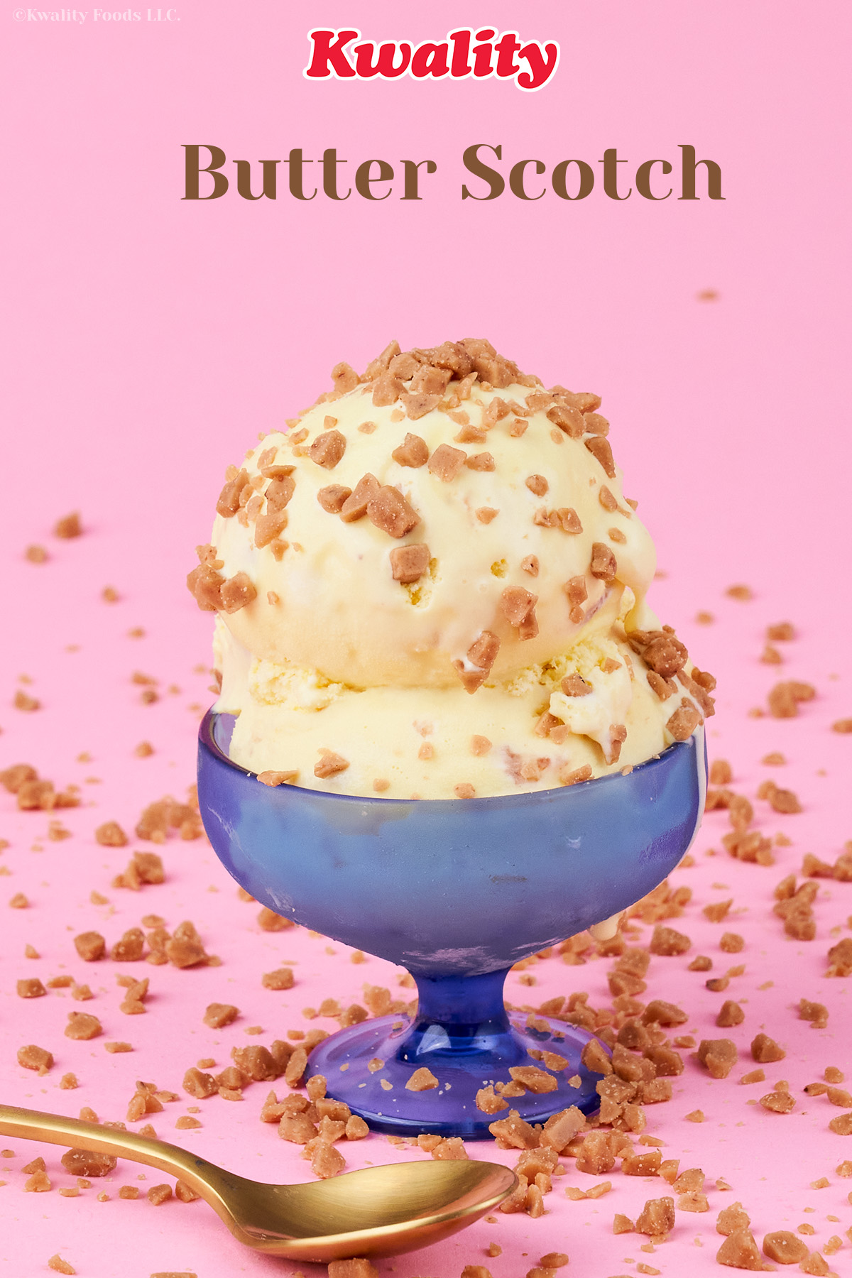 Butterscotch ice cream