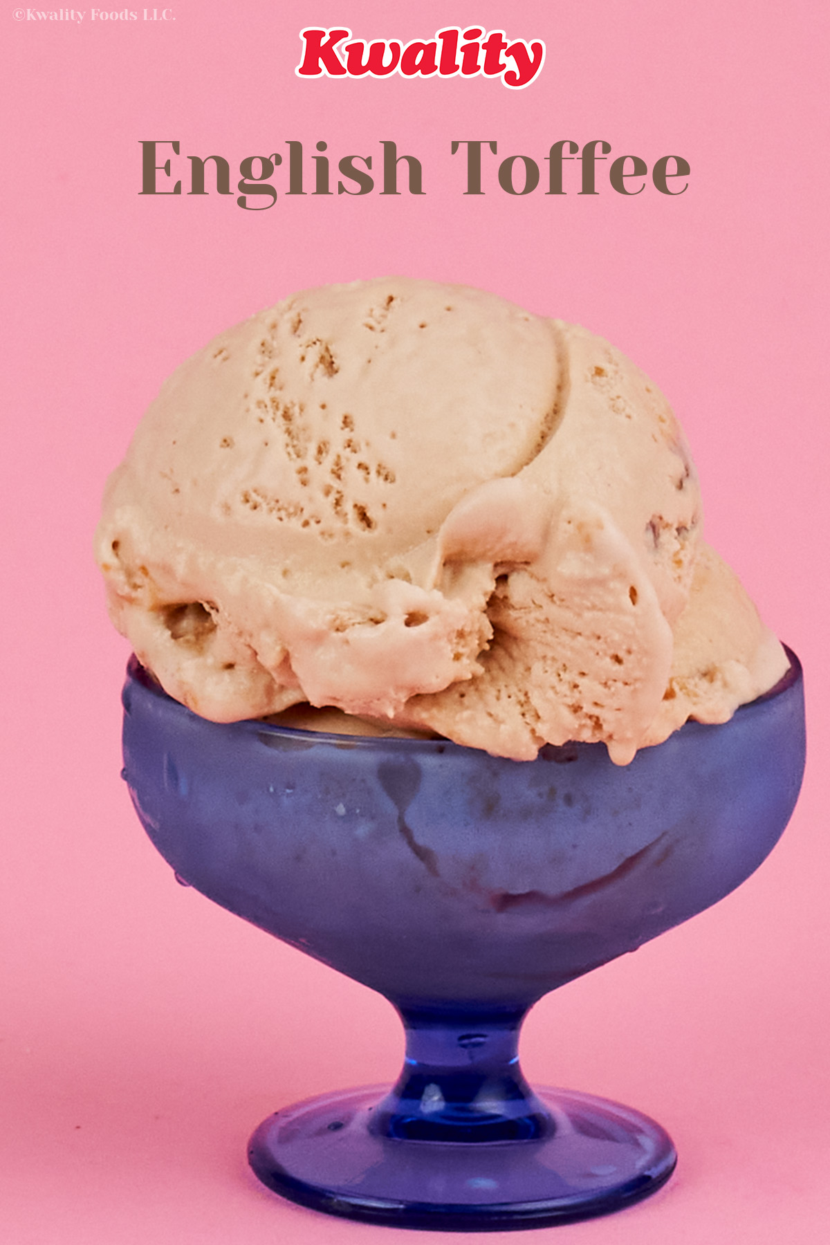 English Toffee ice cream