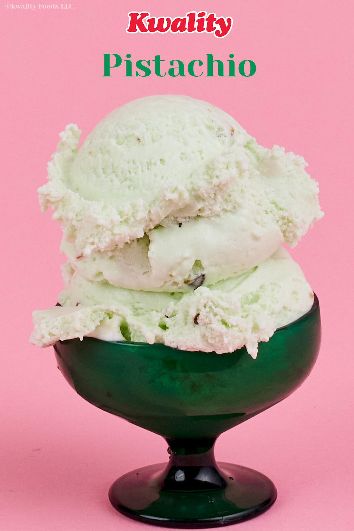 Pistachio ice cream