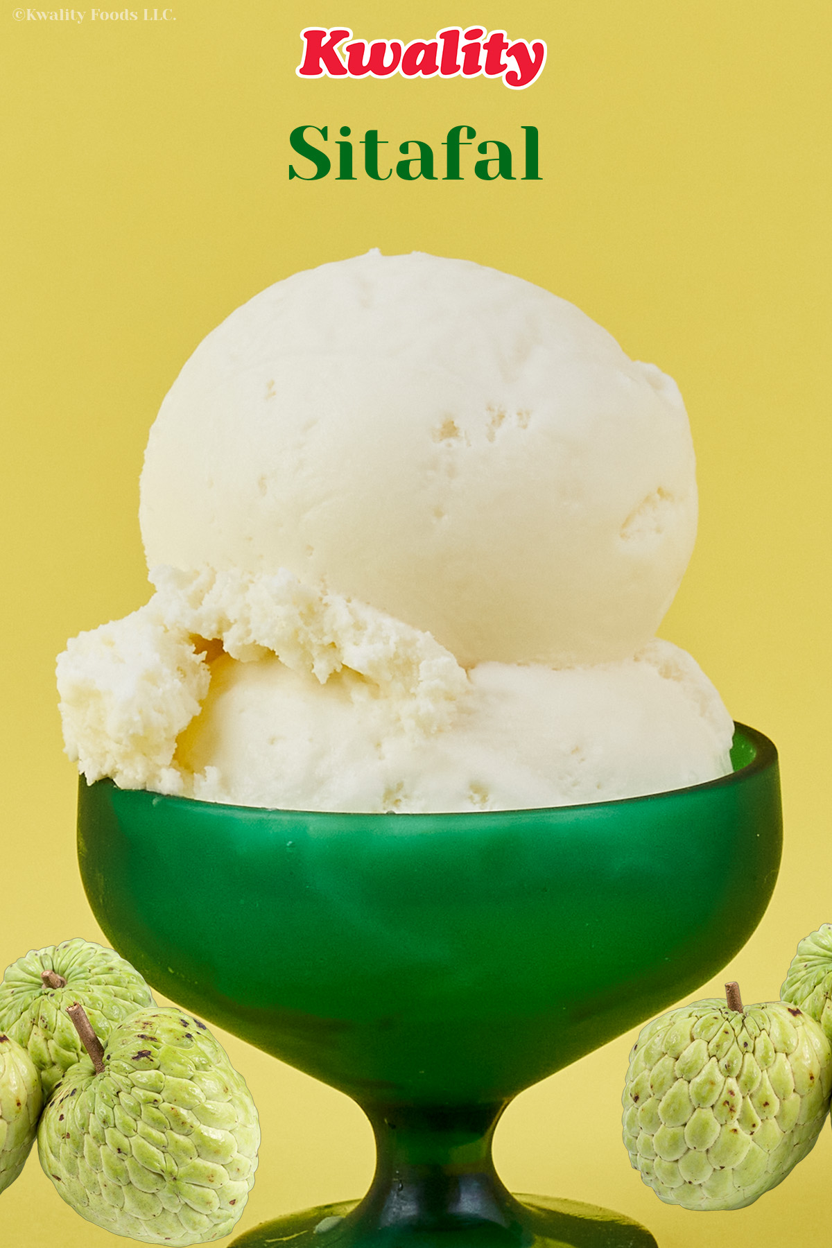 Sitaphal (Custard Apple) ice cream