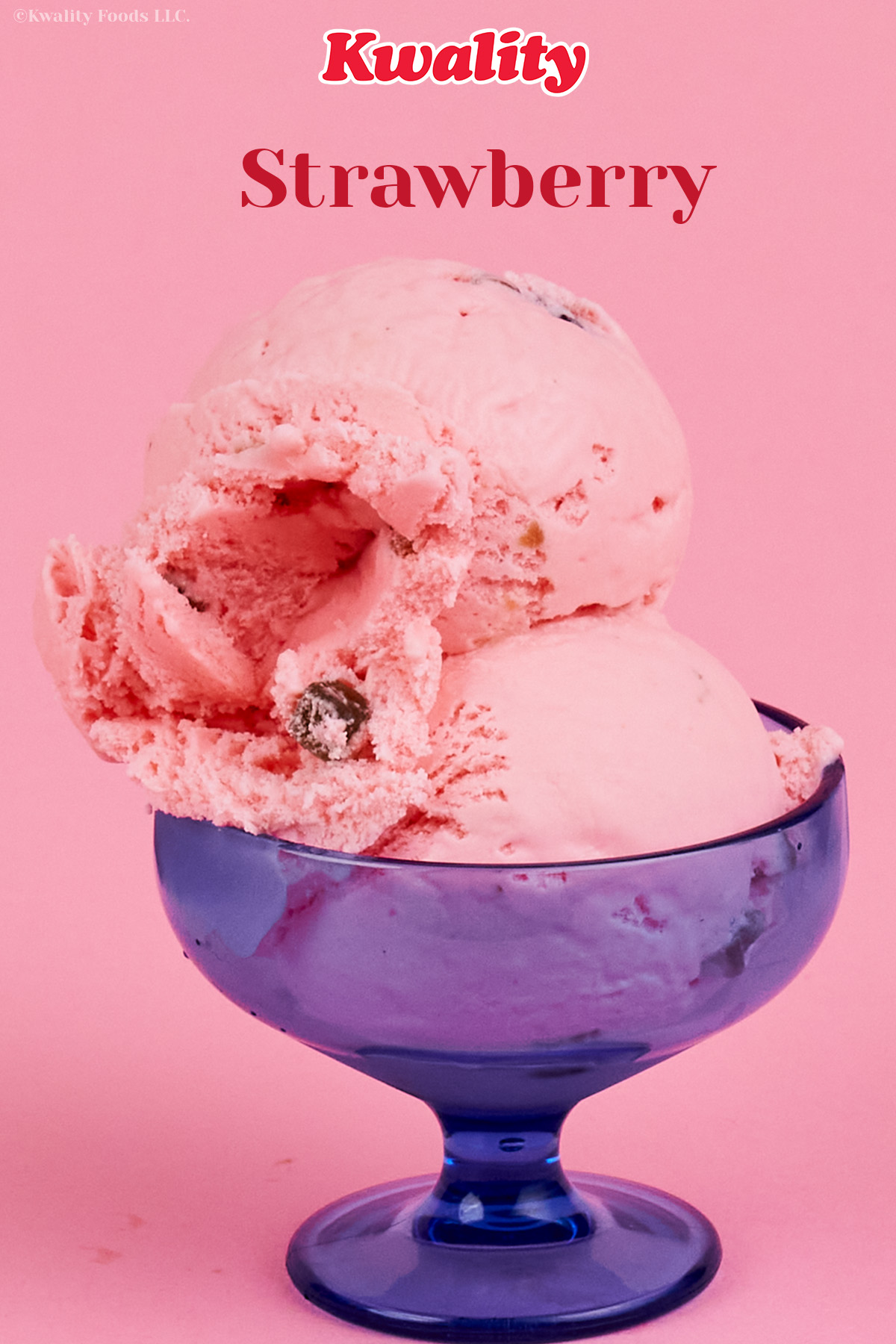 Strawberry ice cream