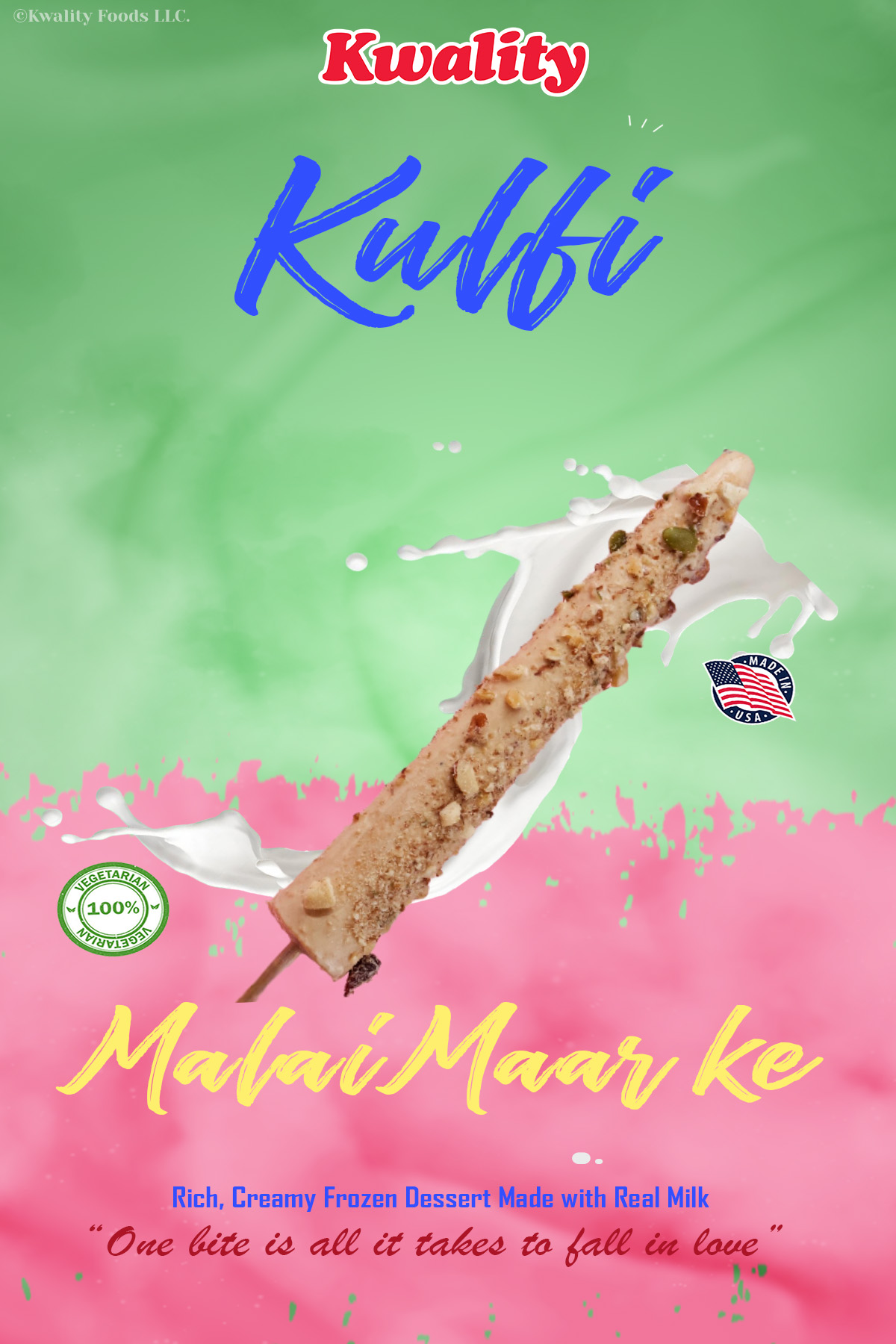 Kulfi sticks